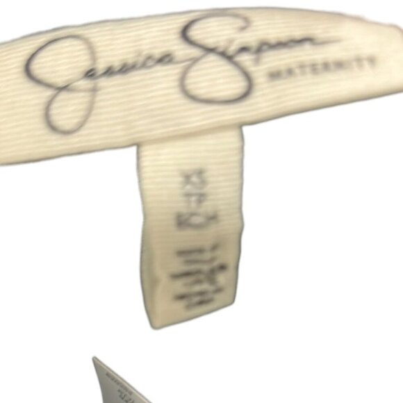 Jessica Simpson Maternity Top β XS β Joie Green β Ruched V-Neck β NWT - Picture 5 of 5